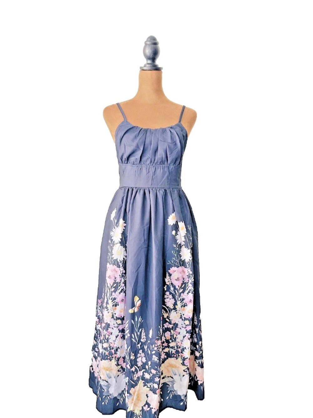 Black Romantic Floral Dress